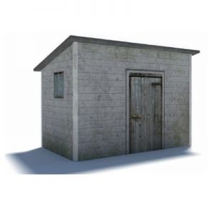 small gray shed scale railroads template