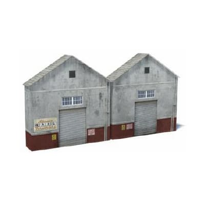 gray railway yard warehouses download