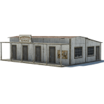 Wild West Town Pack Deal C - Model Buildings old wild west buildings