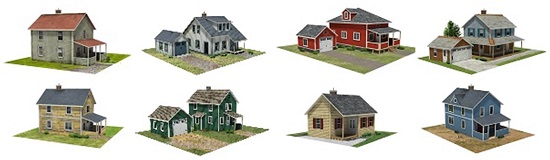Free Model Buildings