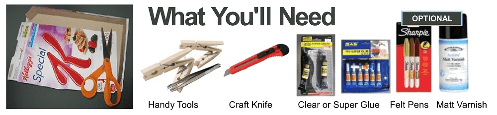 tools needed to build scale model houses