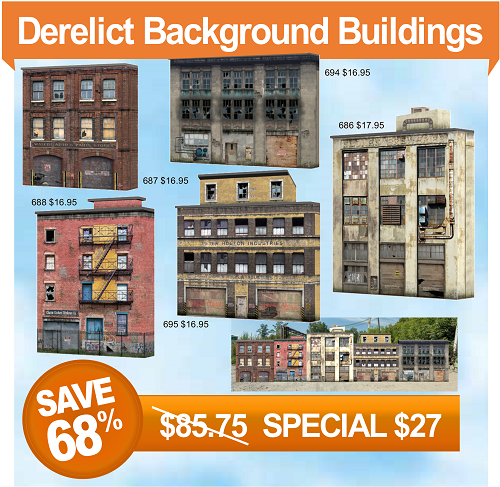 Background Buildings - Model Buildings